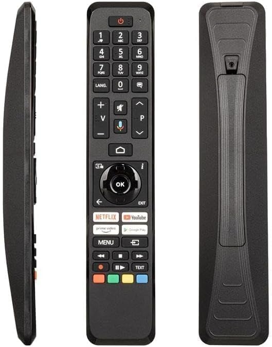 SMART LED TV KUMANDA CT-8563, B0CWZC7XPS, 70QA5D63DT, 55UA5D63DT, 55UA5D63DT, 65UA5D63DT, 55UA3D63DT, 65UA3D63DT, 58UA3D63DT ile Uyumlu Yedek Kumanda -MİKROFONSUZ