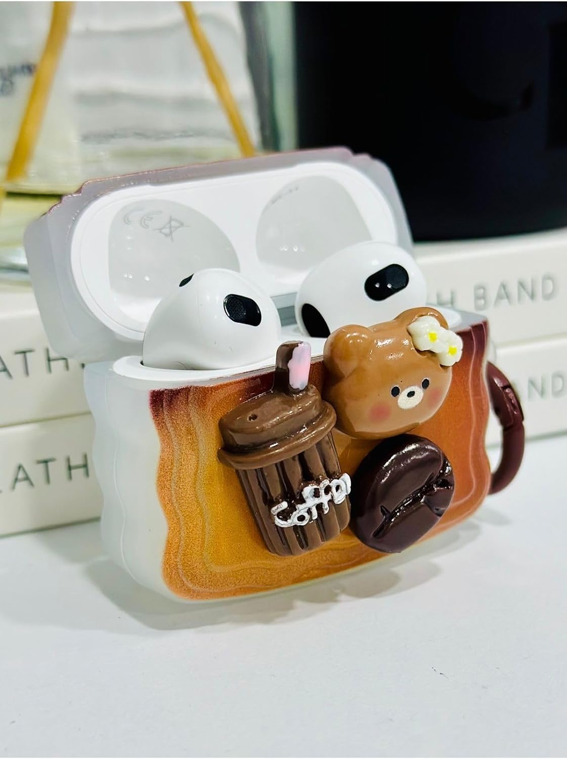 ile Uyumlu Oyuncak Tasarımlı Kalın Silikon Koruyucu Kılıf - Çekirdekkahve