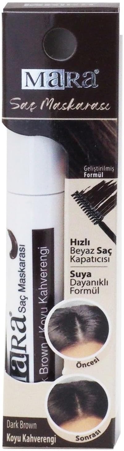 Mara Kozmetik IMM209.361 Saç Maskarası Koyu Kahve 1 Paket 6 ml