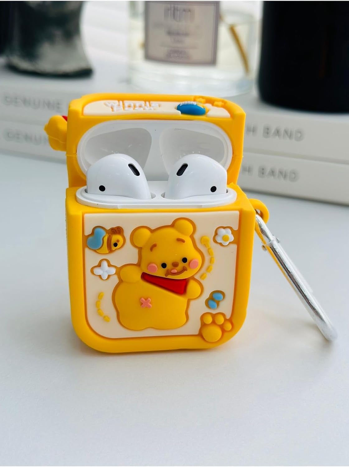 1. Nesil Ve 2. Nesil ile Uyumlu Oyuncak Tasarımlı Kalın Silikon Kılıf - Winniesarı