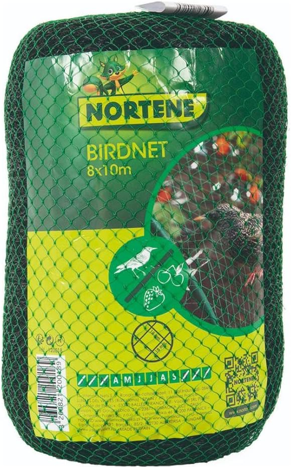 120018 BIRDNET UV Filtreli Kuştan Koruma Ağı Paketli (PP), 8x10 m 18x18 mm