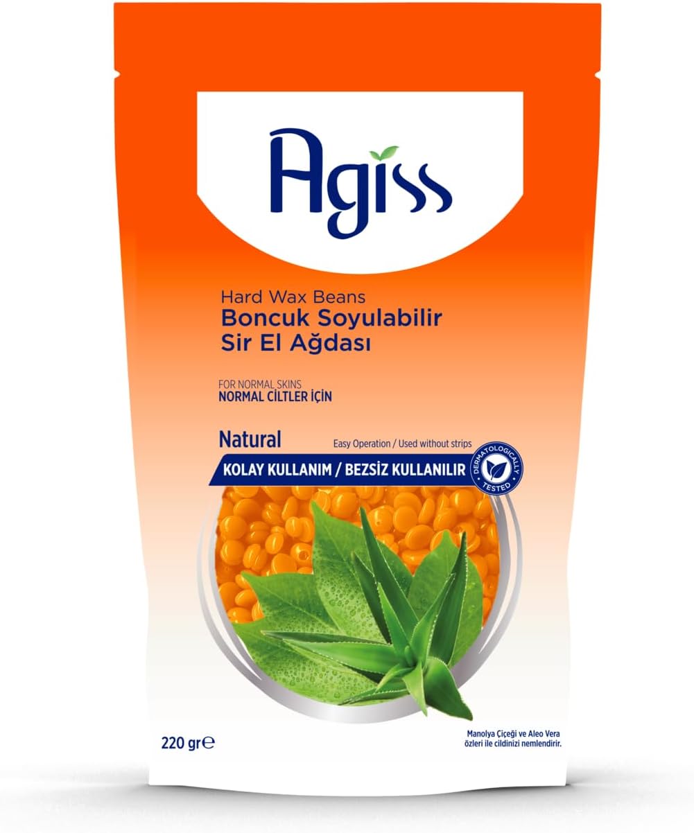 Agiss Boncuk Ağda Natural Şişe 220 gr