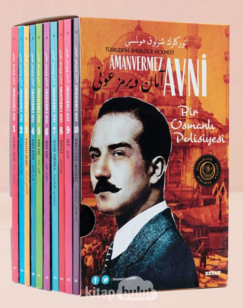 Amanvermez Avi Kutulu Seti - 10 Kitap Takım (Osmanlıca Aslıyla Birlikte): Bir Osmanlı Polisiyesi...