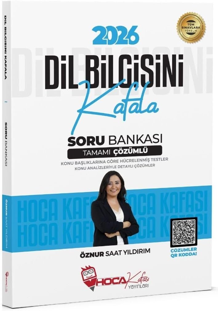 2026 KPSS TYT Dil Bilgisini Kafala Soru Bankası Çözümlü - Öznur Saat Yıldırım Hoca Kafası Yayınları