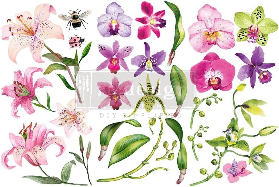 with Dekor Transfer, Gün Batımı Tropikleri, 15.2x30.5 cm, 655350653507