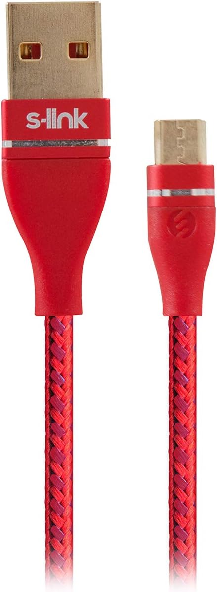 Swapp SW-C540 1M 3A Micro Usb Kırmızı Şarj Kablosu