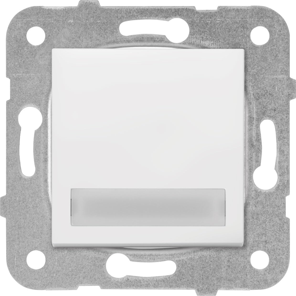 Karre/Meridian Beyaz Işıklı Etiketli Zil 24V Çabuk Bağlantı Mekanizma ve Düğme/Kapak