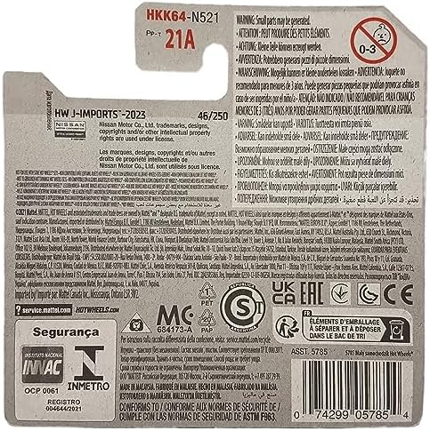 - 2023 Z - HW J- 3/10 - HKK64 - Short Card - kırmızı - Mattel 2023