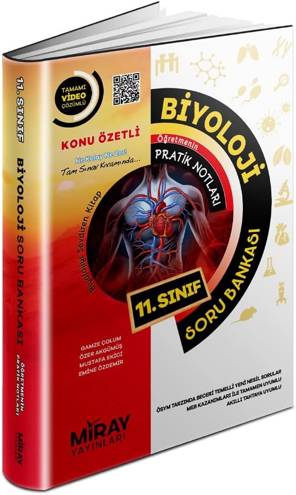 11. Sınıf Biyoloji Konu Özetli Soru Bankası