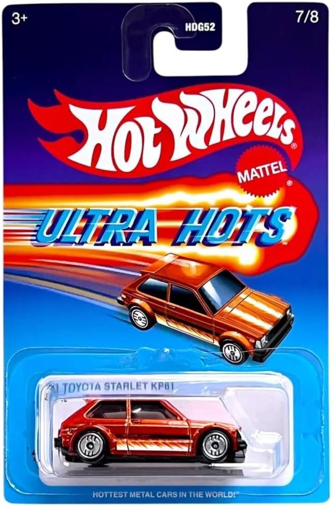 Ultra Hots Tekli Arabalar HDG52-91 TOYOTA STARLET KP61 JBY66