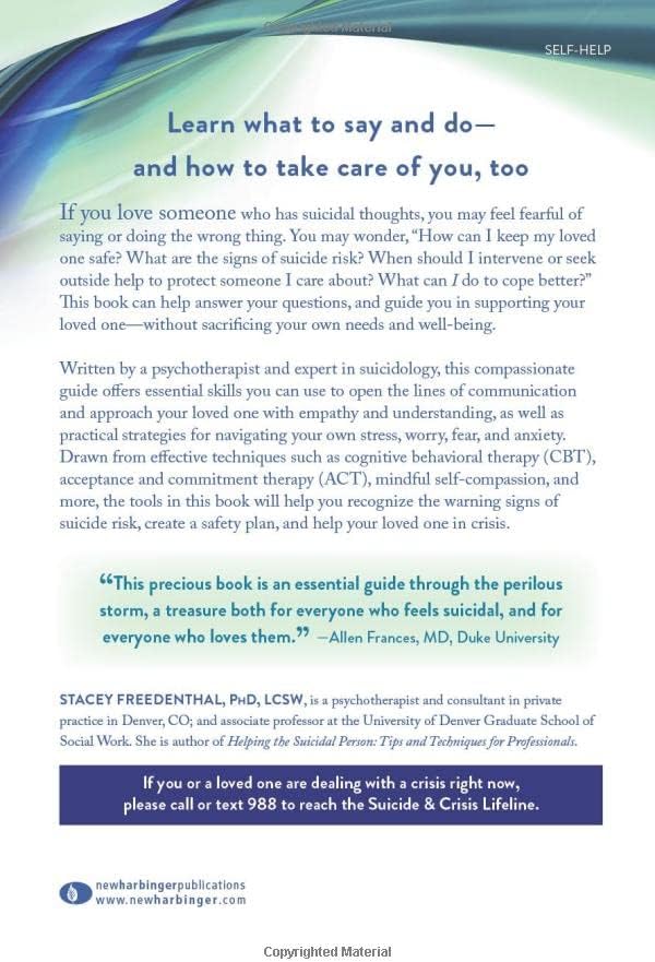 Loving Someone with Suicidal Thoughts: What Family, Friends, and Partners Can Say and Do