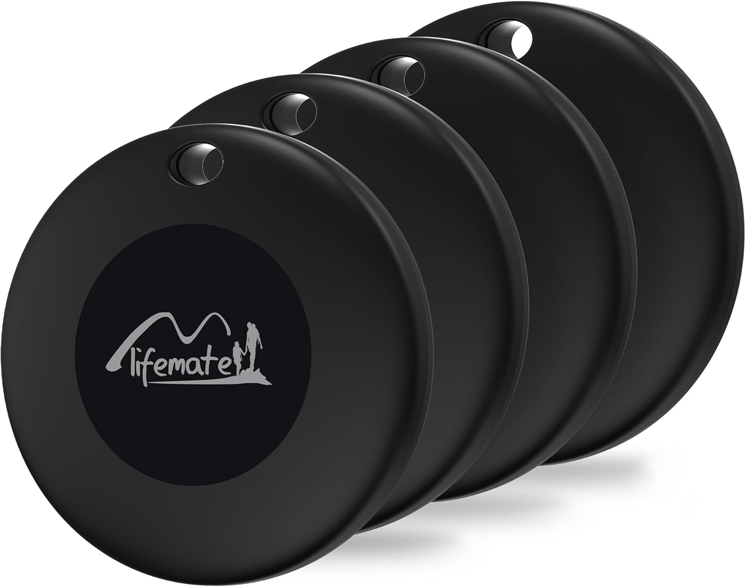 Lifetag Smart Tag Lisanslı Akıllı Takip Cihazı - Siyah- 4'lü Paket (Sadece ile Uyumludur)