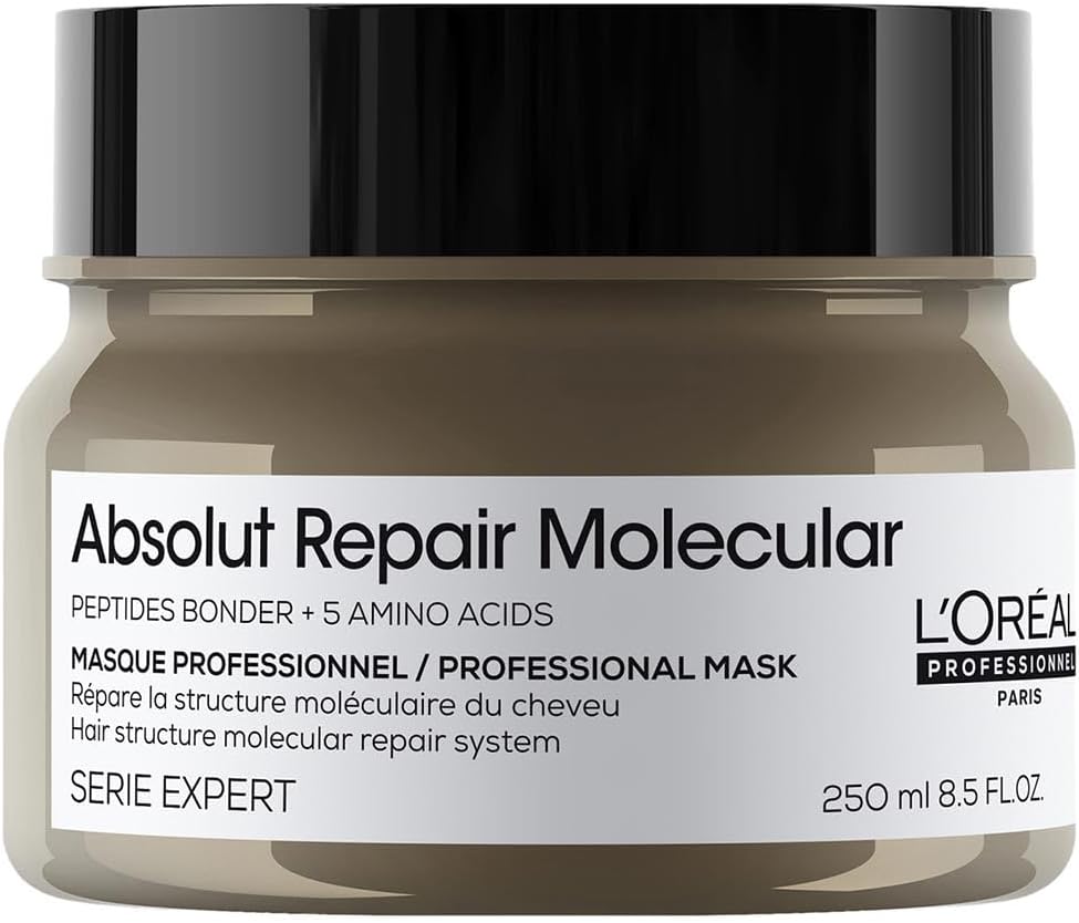 L'Oréal Professionnel Paris Absolut Repair Molecular Tüm Yıpranmış Saçlar İçin Yoğun Onarıcı Maske 250 ml