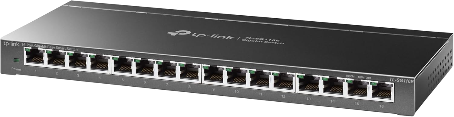 TL-SG116E, 16-Port Gigabit Unmanaged Pro Switch