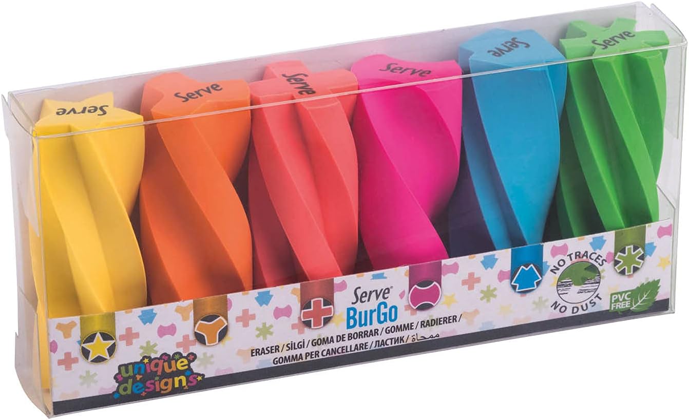Burgo Silgi Pastel 6li Pet