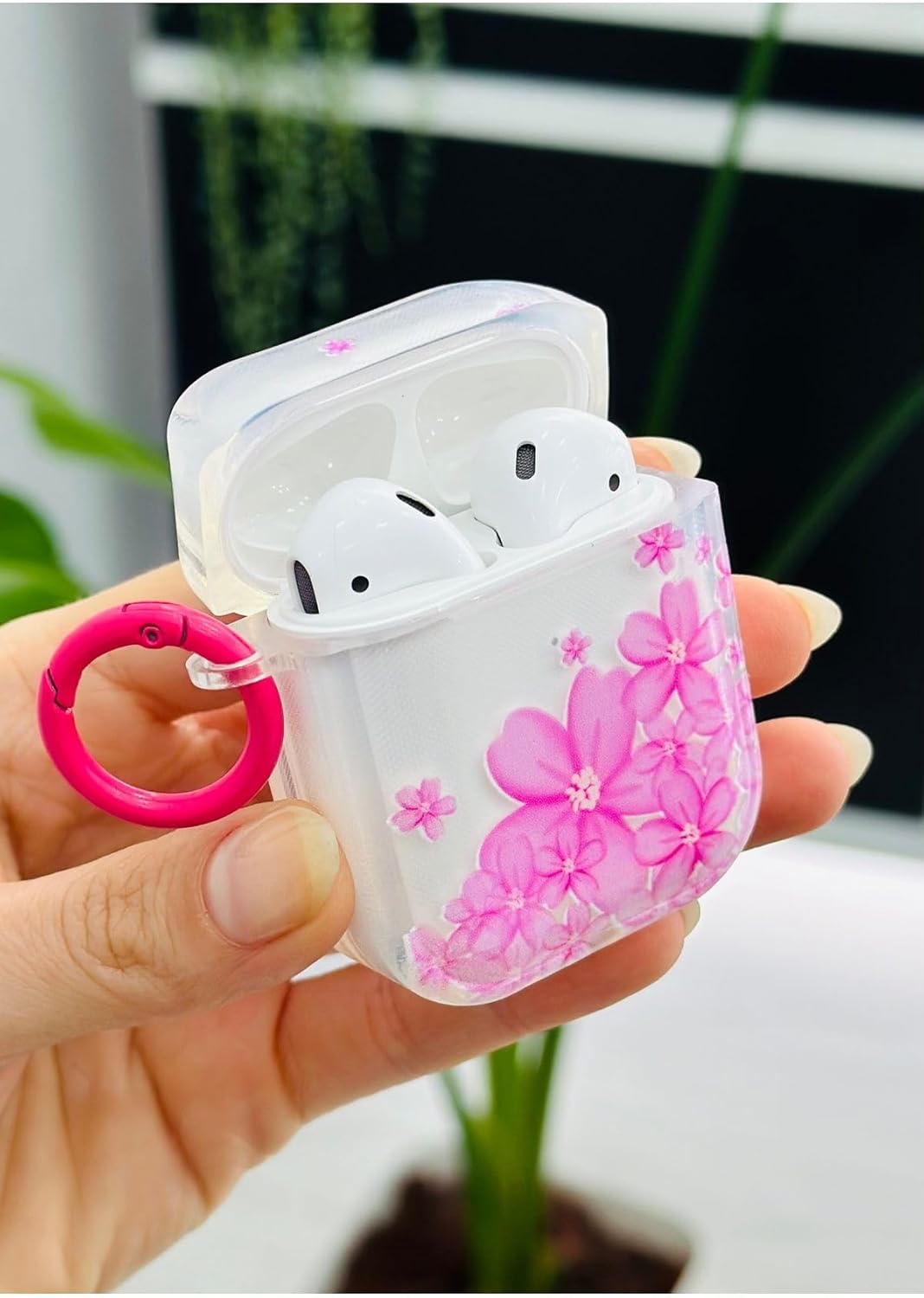 1. Nesil Ve 2. Nesil ile Uyumlu Tasarım Oyuncak Kalın Koruyucu Silikon Kılıf - Pembeçiçekli