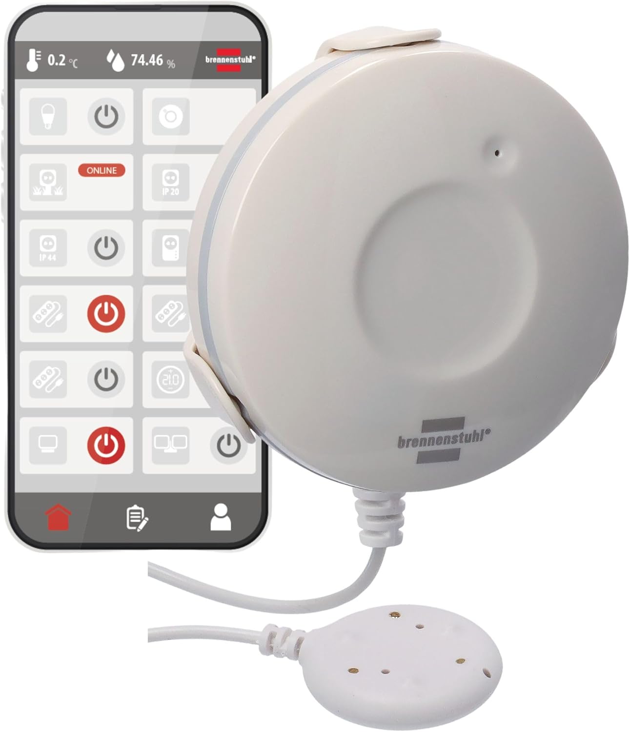 Connect Serisi IP68 Lisanslı Smart 115 cm Kablolu Su Dedektörü