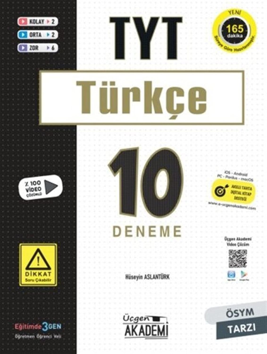 TYT Türkçe 10 lu Deneme Sınavı