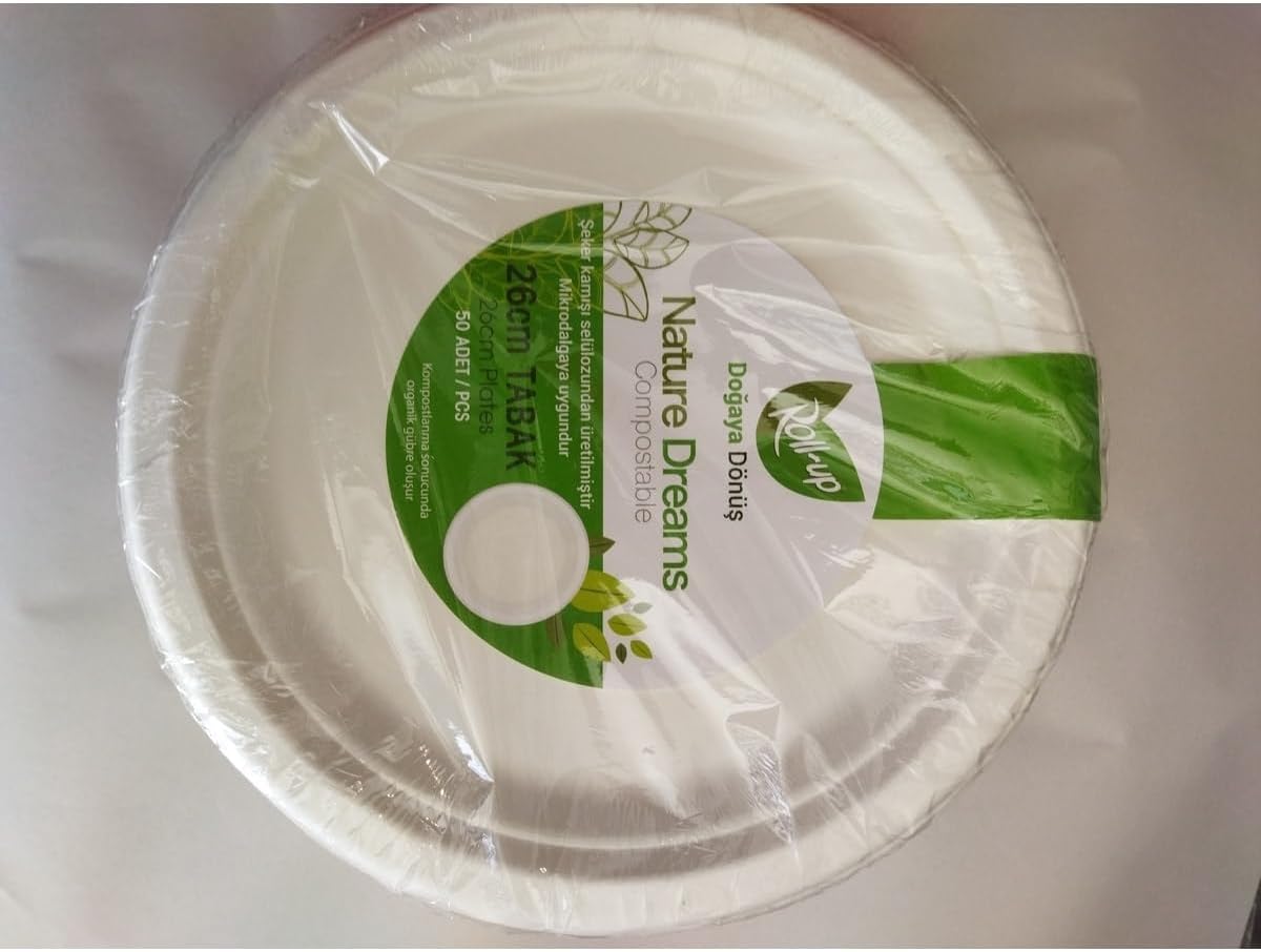 26 Cm Karton Tabak (50Lİ) Karton Tabak 50 Adet