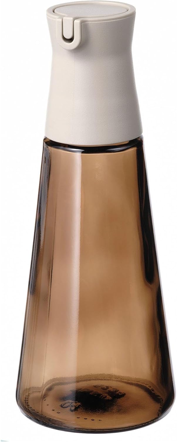 Yağdanlık Cam 19 Cm Kahverengi- Renk 19 cm, 1 Parça