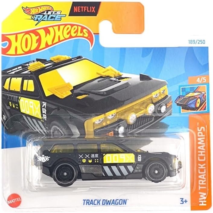 -TRACK DWAGON - Short Card- Mattel –1:64