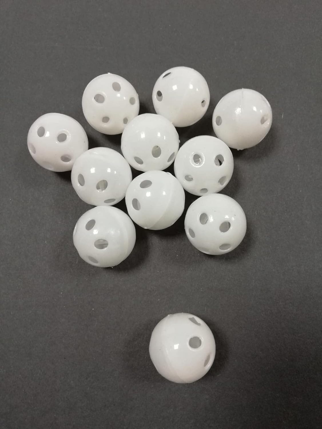 Amigurumi Çıngırak Zili Beyaz 10 Adet