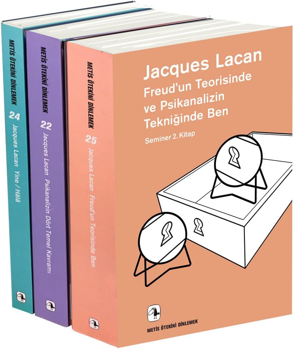 Jacques Lacan Seti 3 Kitap + Hediyeli