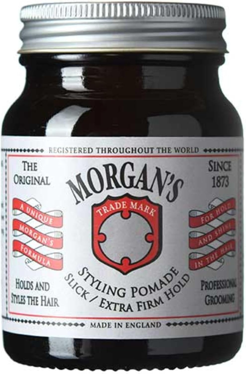 Morgan's Pomade Slick Extra Firm Hold - Extra Sert Tutucu Şekillendirici Pomad (SİLVER LABEL) 100 gr