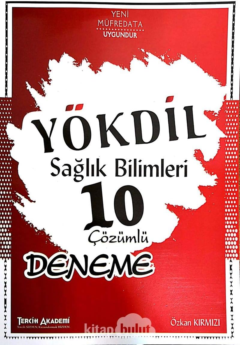 Tercih Akademi YÖKDİL Sağlık Bilimleri Çözümlü 10 Deneme Yeni