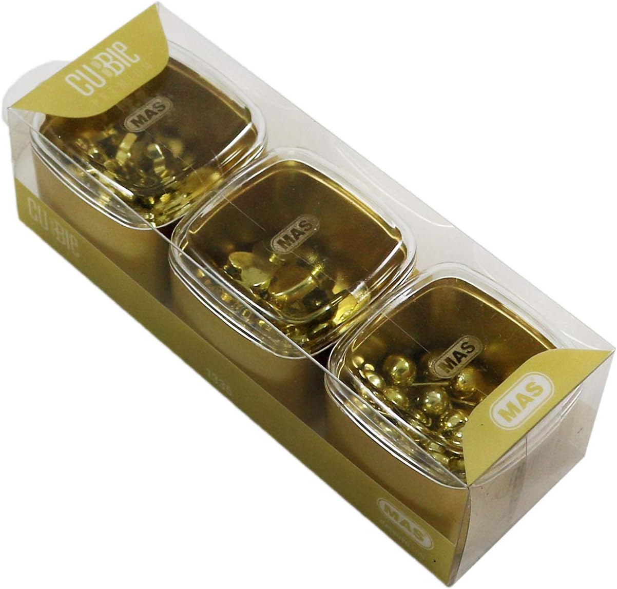 Cubbie Premium 3'lü Kutu Ataş Raptiye Seti,