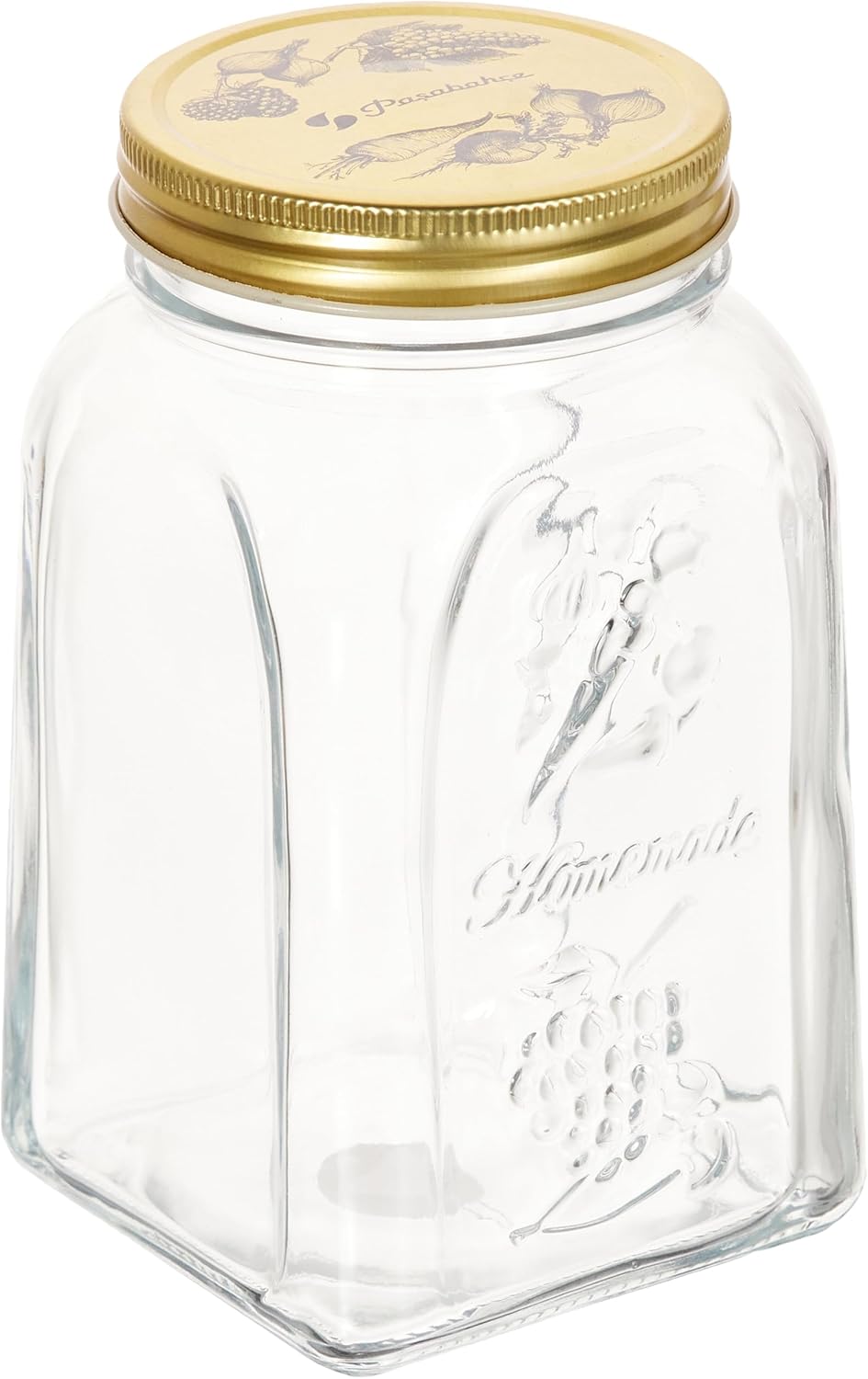 Homemade Metal Kapaklı Kavanoz, 1000cc