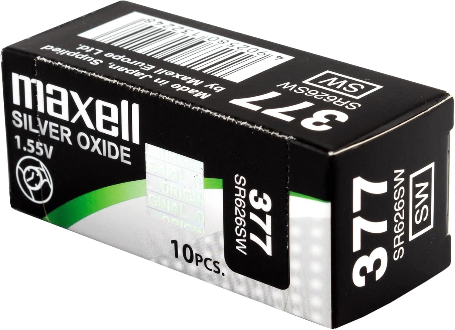 Sılver Oxide 377 SR626SW Pil 10'lu Paket