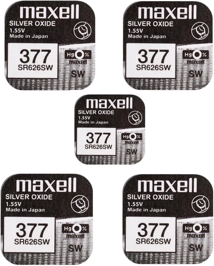 Brunswick 377 SR626SW Düğme pil 1,55 V