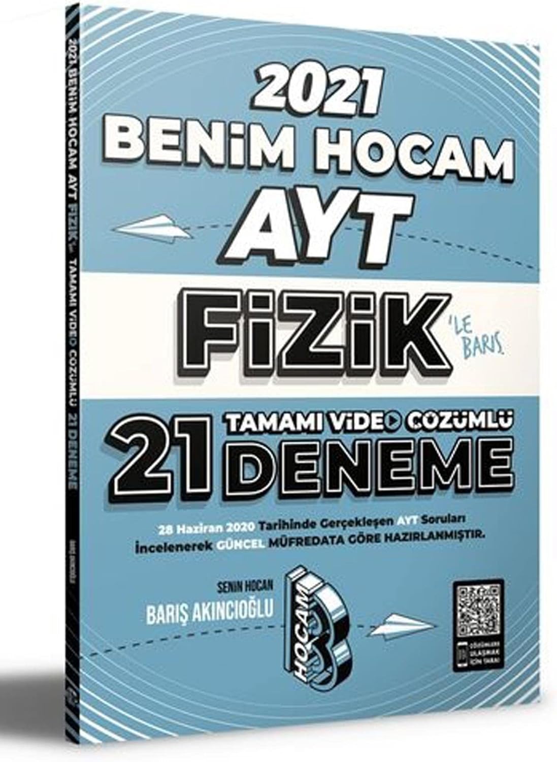 2021 AYT Fizik Tamamı Video Çözümlü 21 Deneme Sınavı