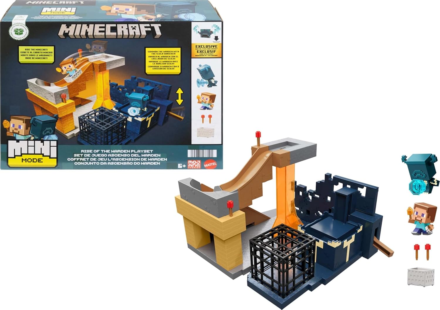 Mattel Minecraft Warden Oyun Seti