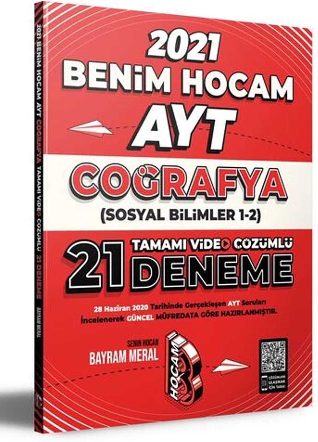 2021 AYT Coğrafya Tamamı Video Çözümlü 21 Deneme Sınavı
