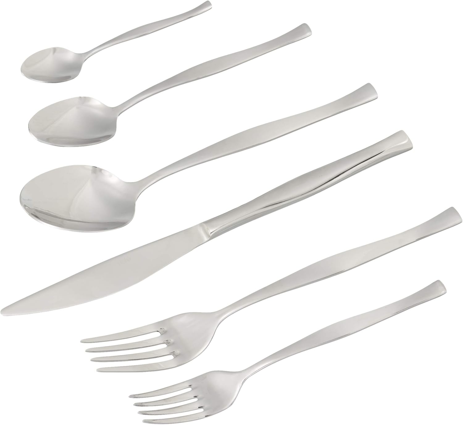 Zarif Sade 12 Kişilik 72 Parça Çatal Kaşık Bıçak Takımı