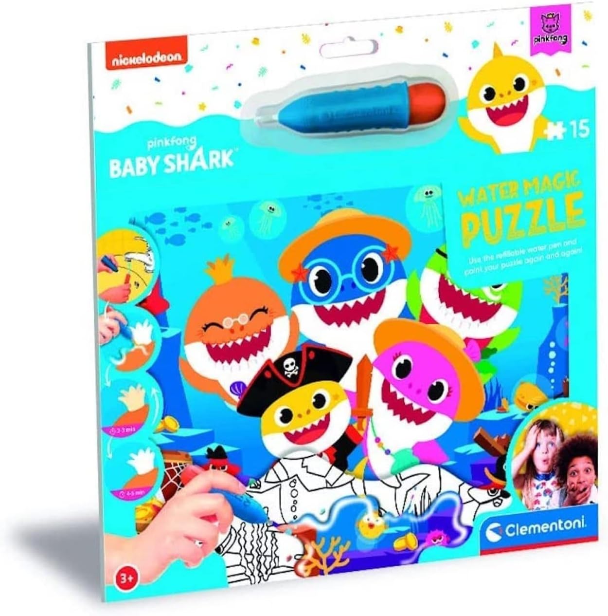 - 22241-15 Parça Water Frame Puzzle - Baby