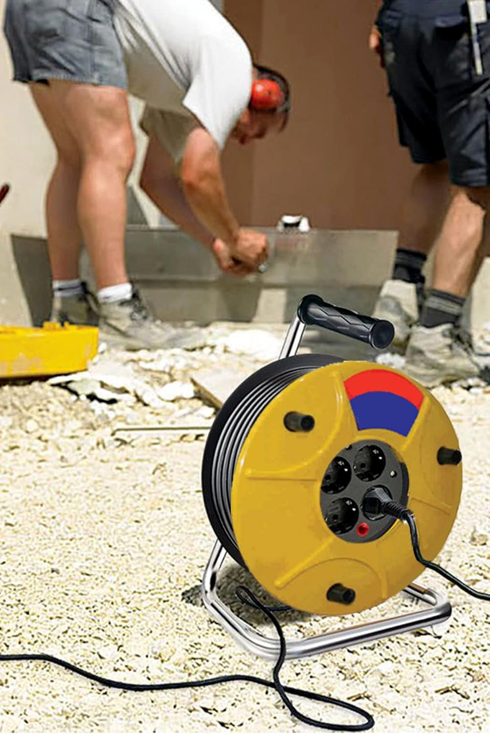 Makaralı Uzatma Kablo Seyyar Priz 50 Metre 1410