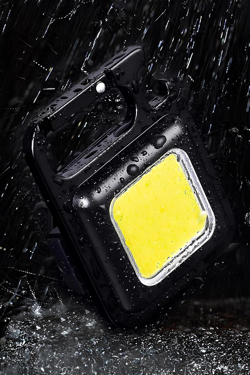 Mini Led El Feneri Su Geçirmez Şarjlı El Feneri Taşınabilir Kamp Feneri Cep Anahtarlık