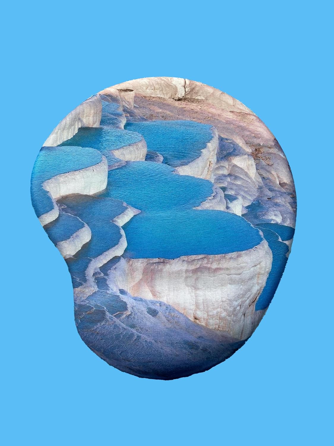 Türkiye Serisi - Pamukkale Baskılı Bilek Destekli Mouse Pad