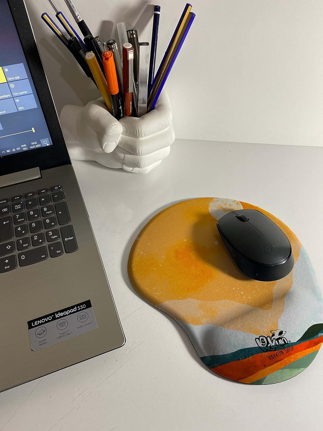 - İllustrasyon Çizim Bilek Destekli Mouse Pad (2133)