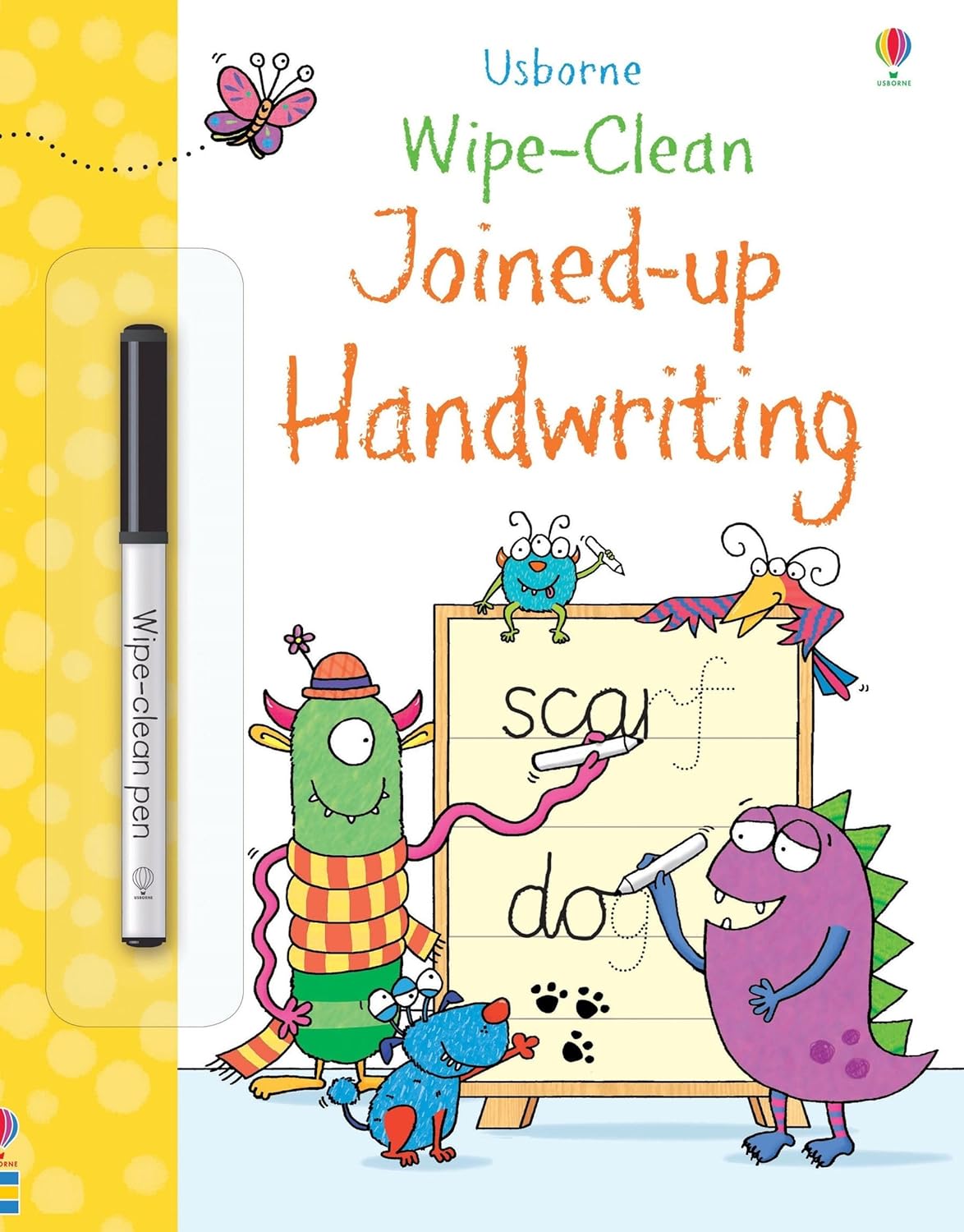 - Wipe-Clean Joined-up Handwriting