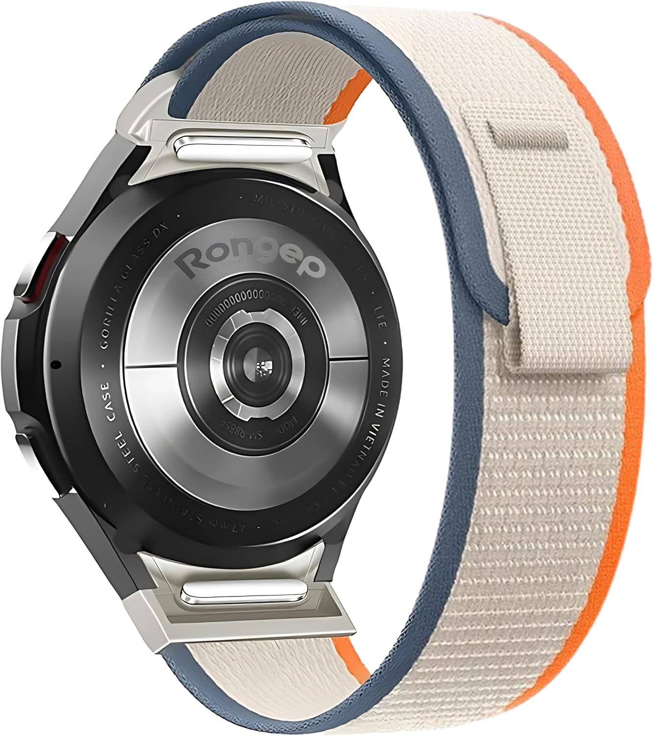 ile Uyumlu Yeni Nesil Bağlantı Travel Loop 20mm Kordon Galaxy 7/6/5/4 Serisi için Galaxy 7 Kordon (40mm/44mm) 6/4 (47/43/42mm) 5 Pro Uyumlu