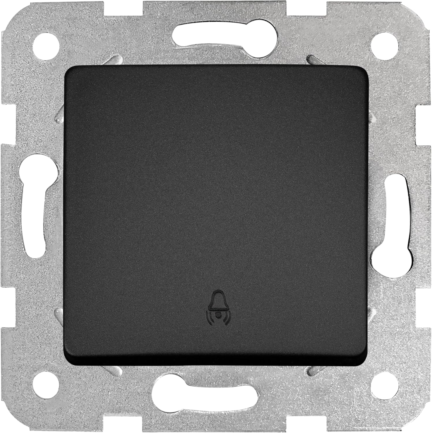 Linnera Life Gece Siyahı Zil Anahtar Mekanizma ve Düğme