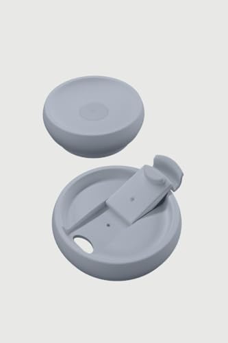 3 Bubble Two-Cap Straw Tumbler Çelik Termos 600 ML Zen Blue ST-246