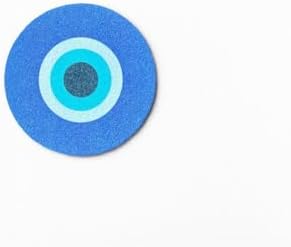 Magic Sponge Şişen Sihirli Sünger Nazar Boncuğu Desenli, Su İle Temas Ettiğinde Sünger Formunu Alır, Defalarca Kullanılabilir Sürdürülebilir