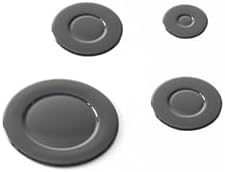 -Lab 4 Parça Parlak Emayeli Ferre Esty Uyumlu Bek Kapağı Takımı (Profilo- Uyumsuz) Siyah