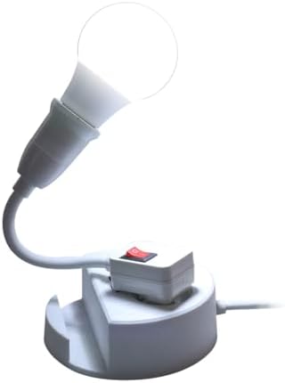 1 ADET Oynar Başlıklı Akrobatik Fişli Açma Kapama Anahtarlı Prize Takılan E27 Ampul Duy, Gece Lambası, 180 derece bükülebilir