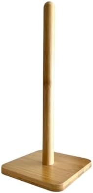 Bambu Kağıt Havlu Tutucu – Doğal Ahşap, Sağlam ve Şık Tasarım